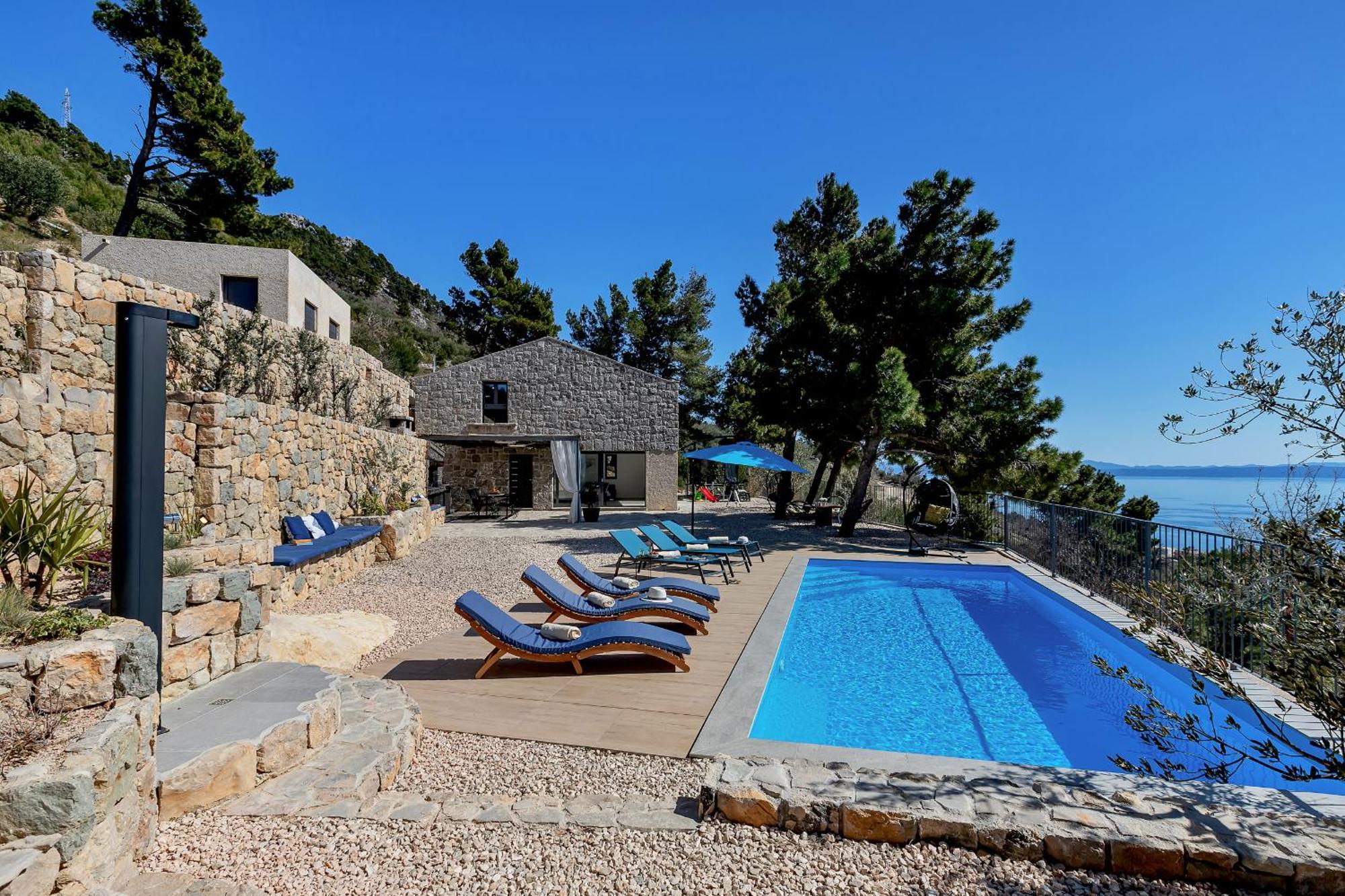 Villa Eaglestone - Isolated Location That Offers Peace And Tranquility Makarska Exterior foto